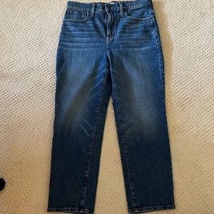Madewell Classic Straight Jean